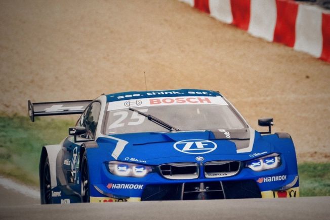 René Rast y Philipp Eng mandan en los libres del DTM en Zolder