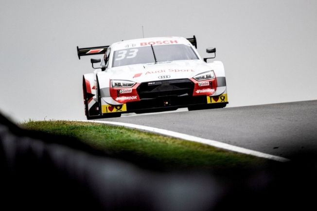 René Rast y Philipp Eng mandan en los libres del DTM en Zolder