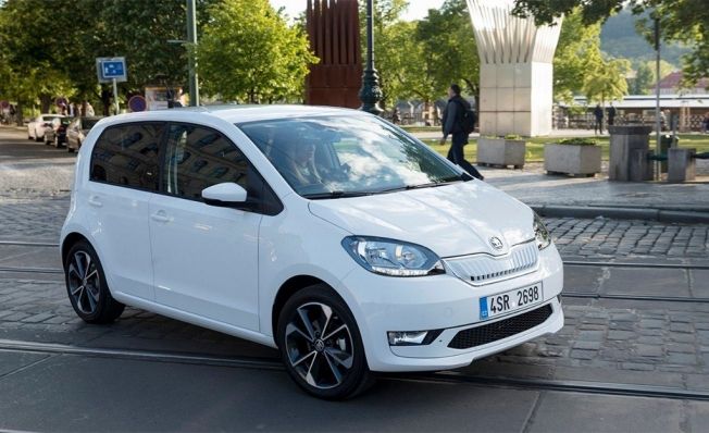 Skoda Citigo eléctrico - foto espía