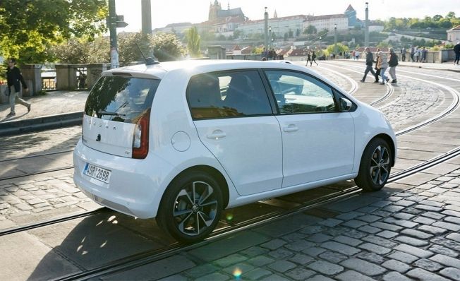 Skoda Citigo eléctrico - foto espía