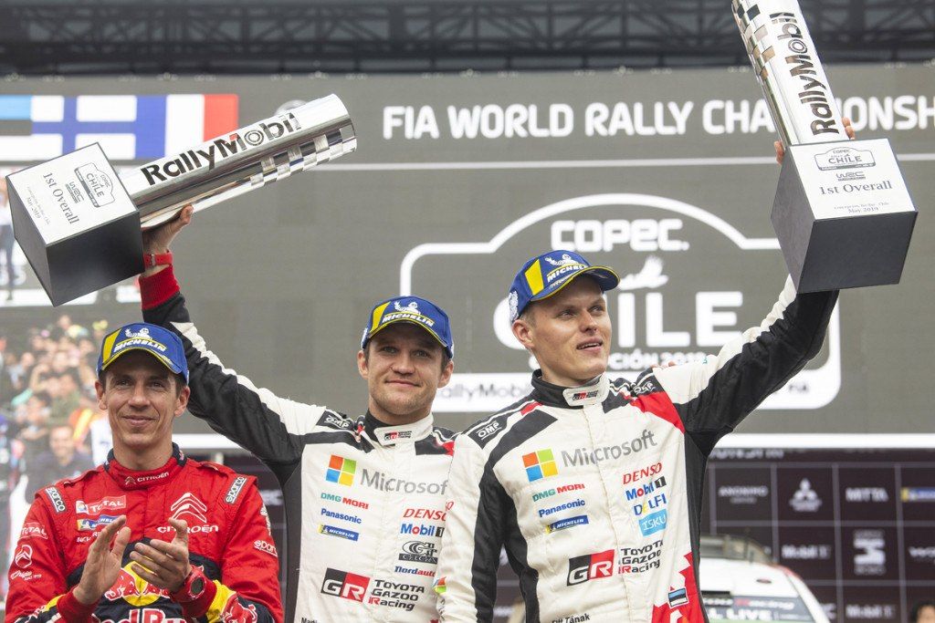 Ott Tänak se siente "aliviado" tras ganar el Rally de Chile