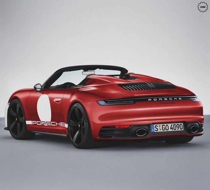 Así luce el futuro Porsche 911 Speedster de la nueva generación 992