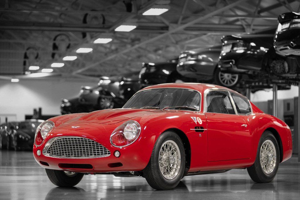 Aston Martin presenta el primer ejemplar del DB4 GT Zagato