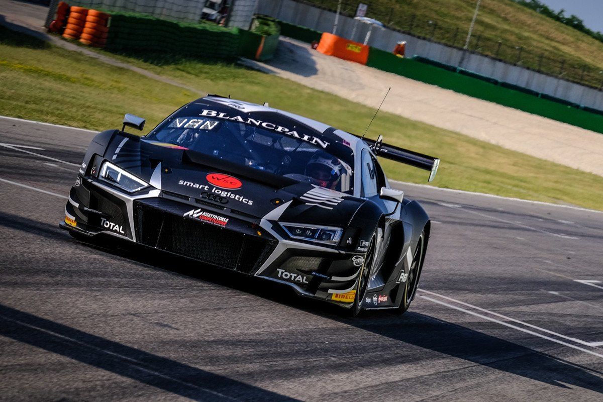 El Audi #2 manda en los libres de la Blancpain GT en Misano