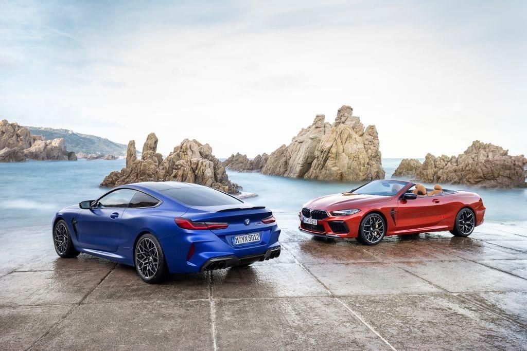 El BMW M8 Competition Coupé y Cabrio se presentan con 625 CV