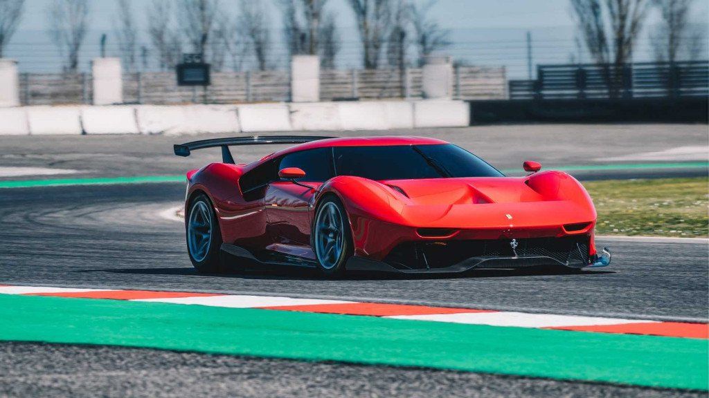 El brutal Ferrari P80/C a fondo en Monza en su primer vídeo