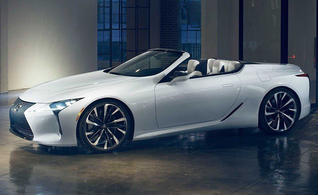 El nuevo Lexus LC Convertible definitivo será presentado en Goodwood