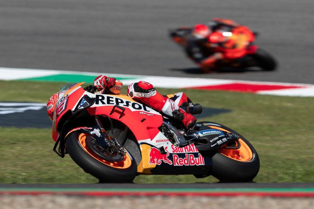 Marc Márquez revienta el crono en Mugello para lograr la pole