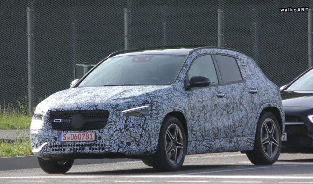 Los prototipos del nuevo Mercedes Clase GLA con más detalle