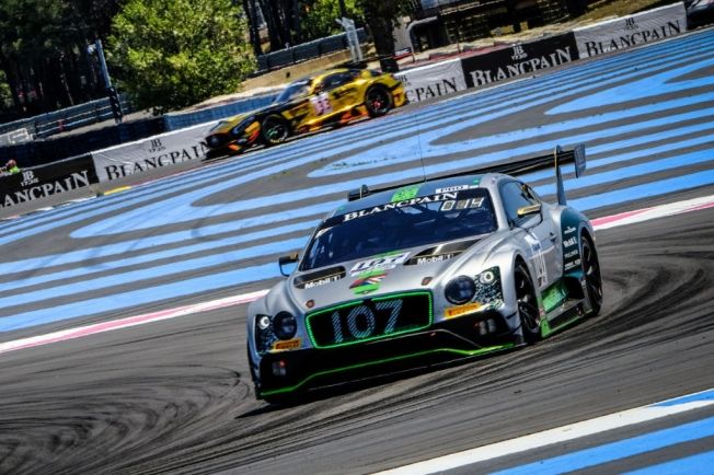 Pole del Bentley #107 en los 1.000 Km. de Paul Ricard