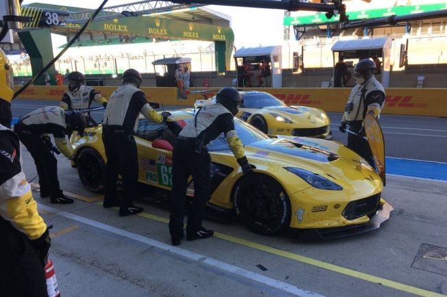 El Toyota #8 de Alonso manda en el 'Test Day' de Le Mans