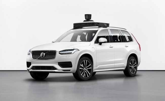 Coche autónomo de Volvo y Uber