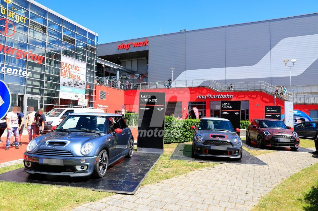 MINI muestra las generaciones del John Cooper Works GP en las 24 horas de Nürburgring