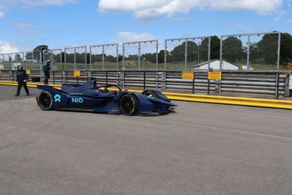 NIO prepara la 'Season Six' de la Fórmula E en Mallory Park