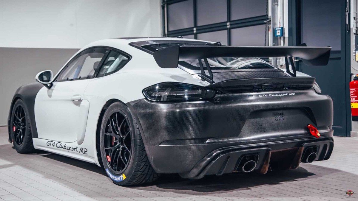 Manthey Racing presenta el radical Porsche 718 Cayman GT4 Clubsport MR