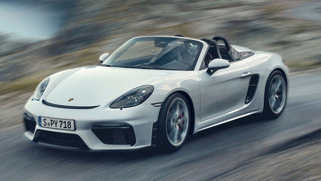 El Porsche 718 Spyder llega con 420 CV y mucho estilo