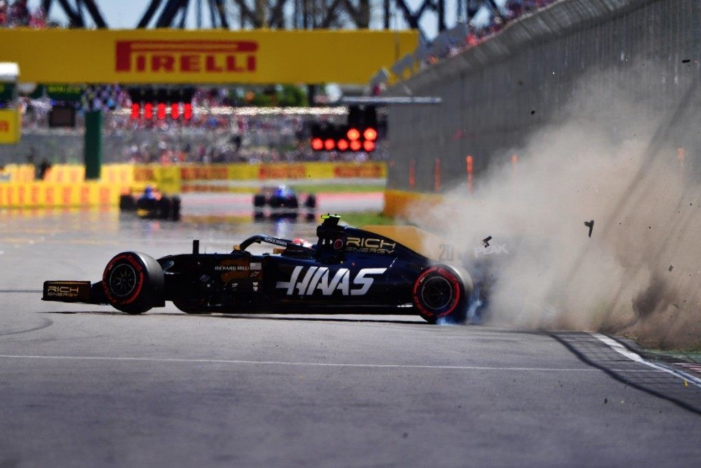 Steiner y Magnussen explican su discusión por radio durante el GP de Canadá