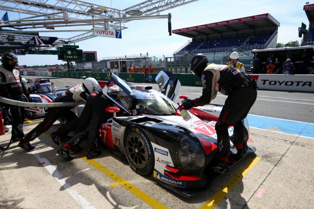 Toyota conserva la ventaja de un giro por stint en Le Mans