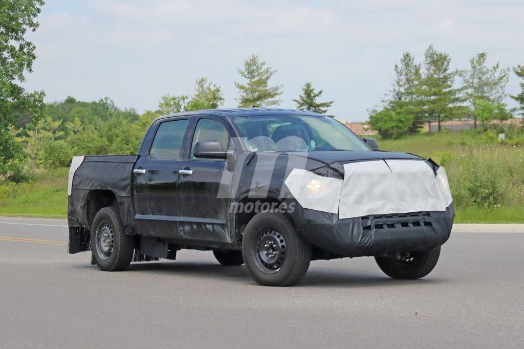 Cazado un prototipo del futuro Toyota Tundra Hybrid