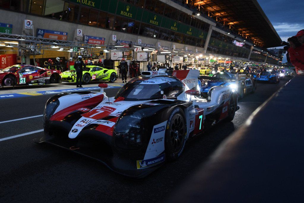 Pole provisional del Toyota #7 en Le Mans, toque mediante