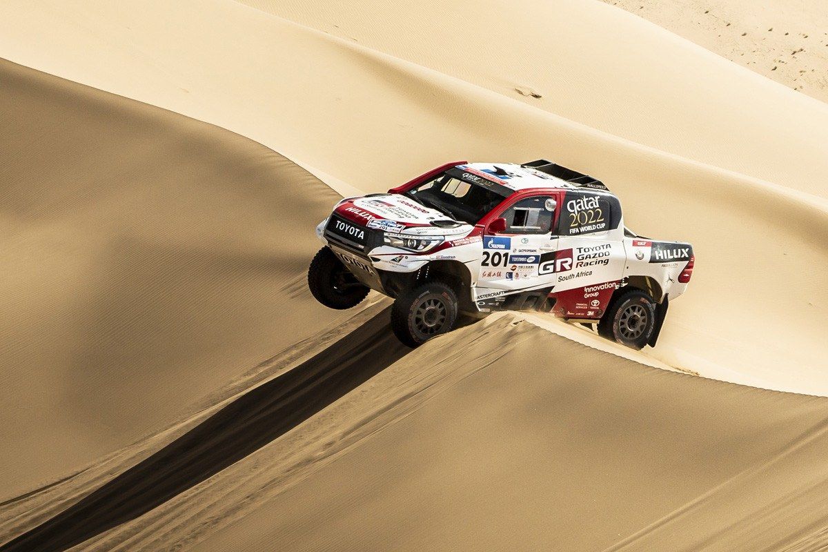 Al-Attiyah y Sunderland se imponen en el Silk Way Rally