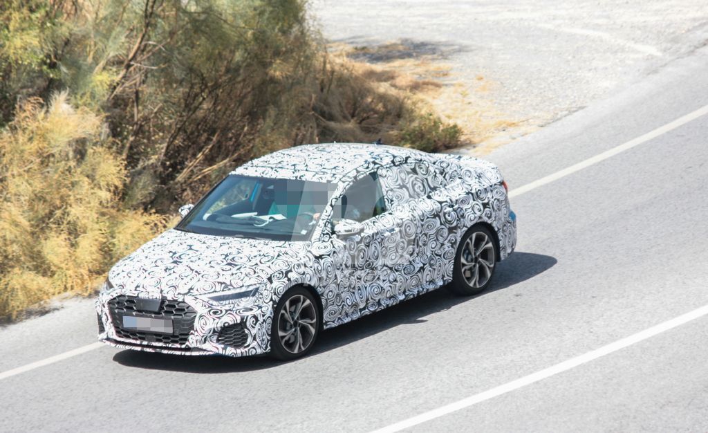 La nueva generación del Audi S3 Sedán está en marcha, ¡cazado por primera vez!