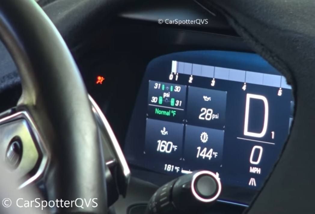 El nuevo Chevrolet Corvette muestra por primera vez su tablero digital