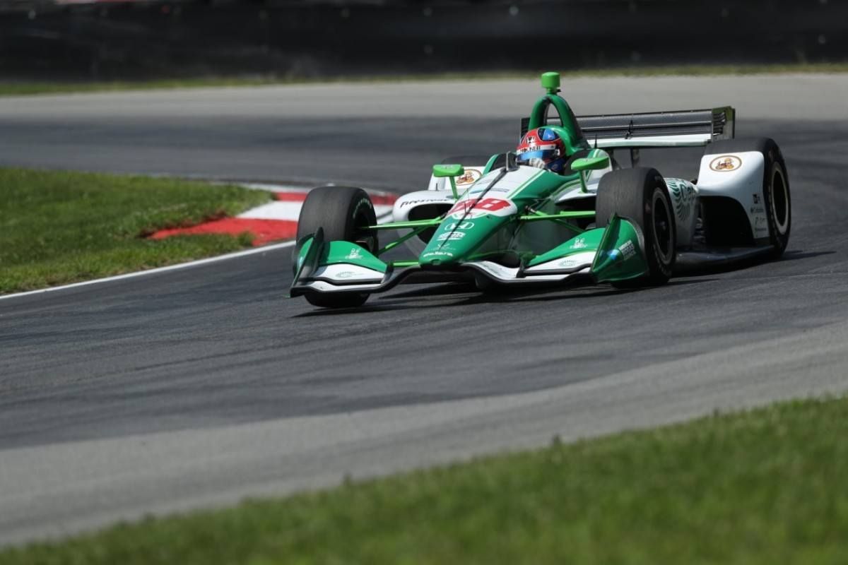 Dixon y Herta frenan a Penske liderando los libres de Mid-Ohio