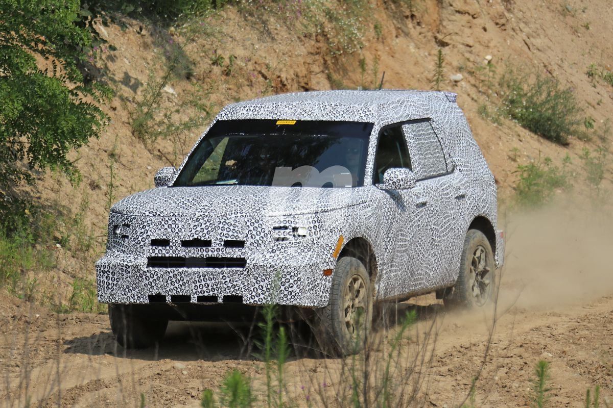 Los prototipos del Ford 'Baby Bronco' se dejan ver por primera vez