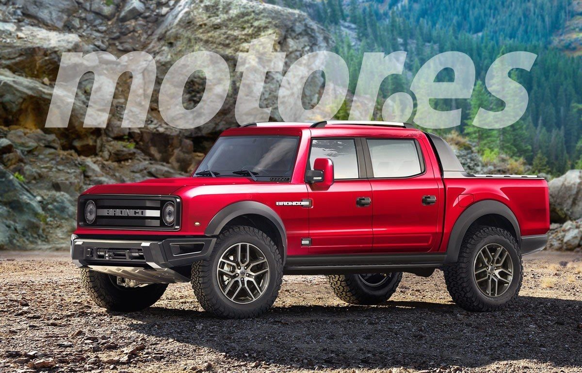 Así será el Ford Bronco pick-up del que todo el mundo habla