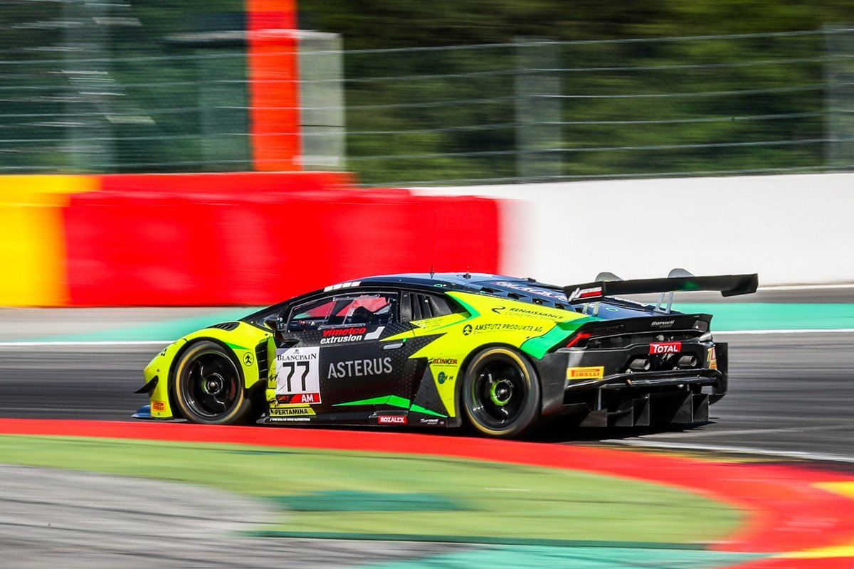 La pre-clasificación de Spa se la lleva el Lamborghini #77