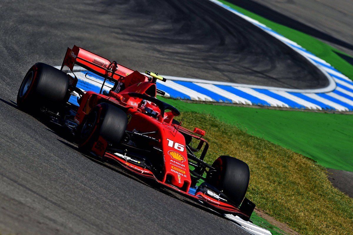 Leclerc y Vettel confirman su control del viernes en Hockenheim