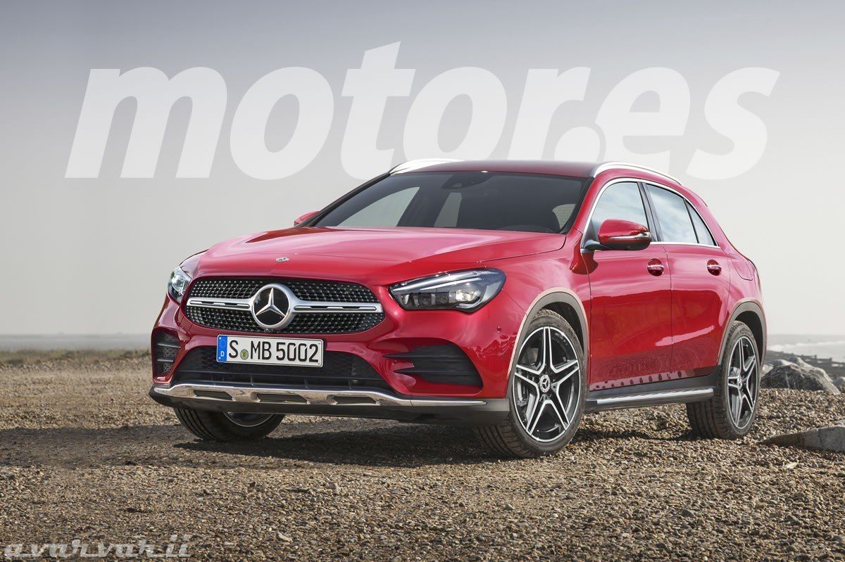 Mercedes GLA 2020, vislumbrando la nueva generación del crossover alemán