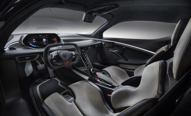 Lotus Evija - interior