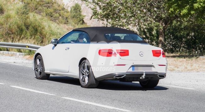 Mercedes Clase E Cabrio 2020 - foto espía posterior