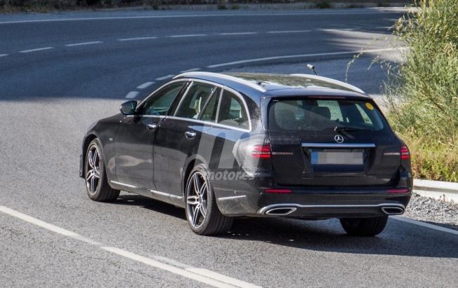 Mercedes Clase E Estate 2020 - foto espía posterior