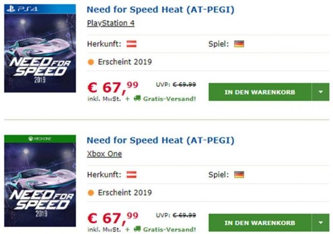 Need for Speed Heat