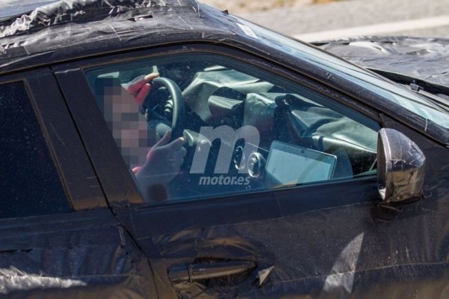 Nissan Juke 2020 - foto espía interior