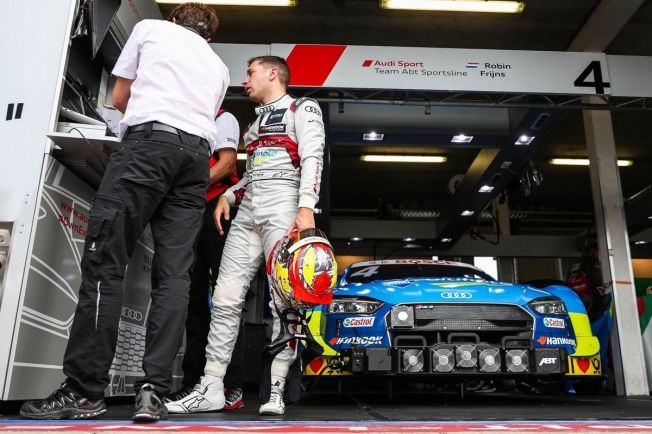 Pole de René Rast en el 'répóker' de Audi en Assen