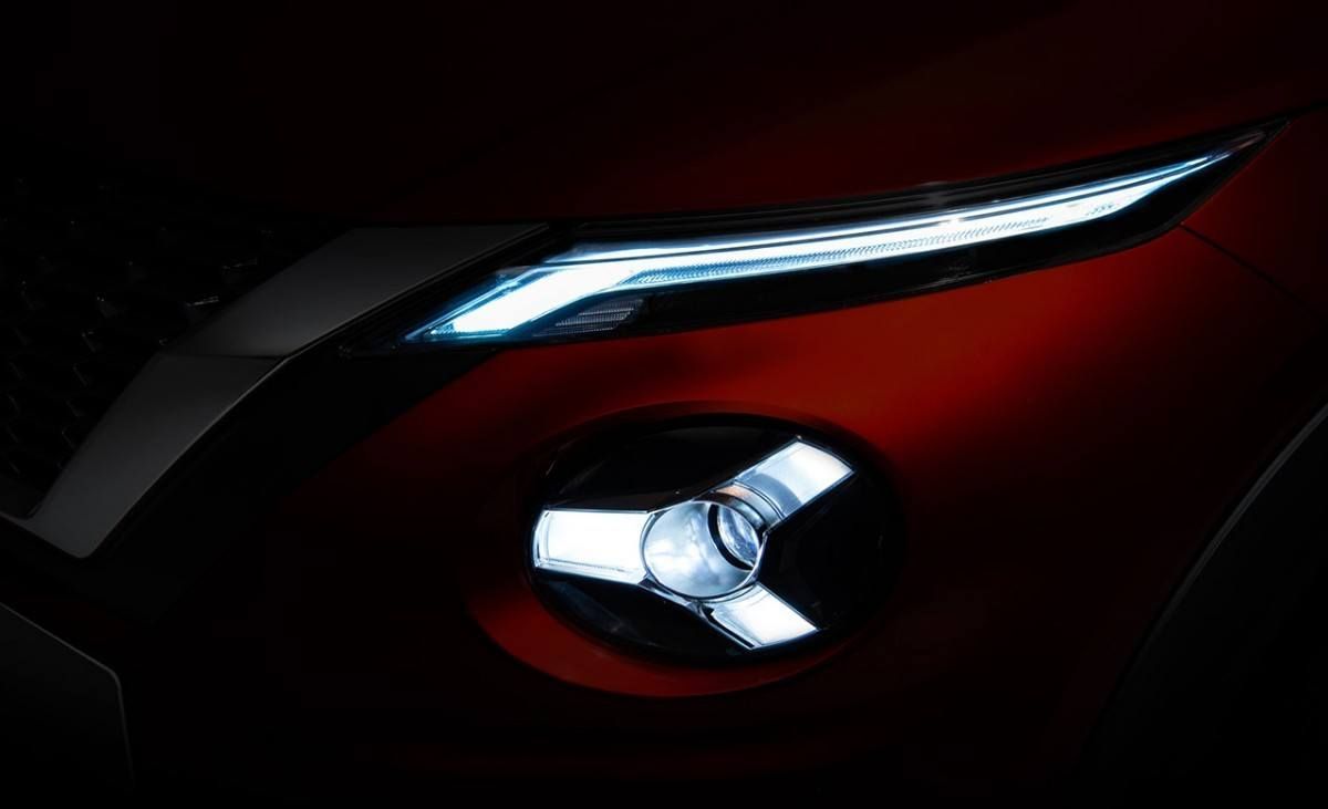 Nissan Juke 2020, un teaser desvela cómo serán sus faros