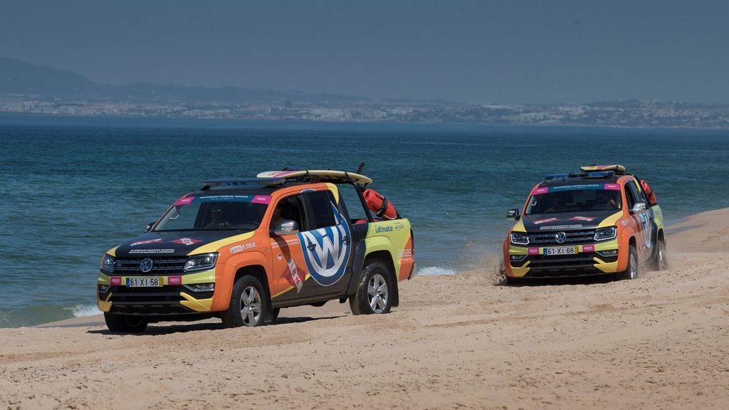 Pick-ups para los vigilantes de la playa