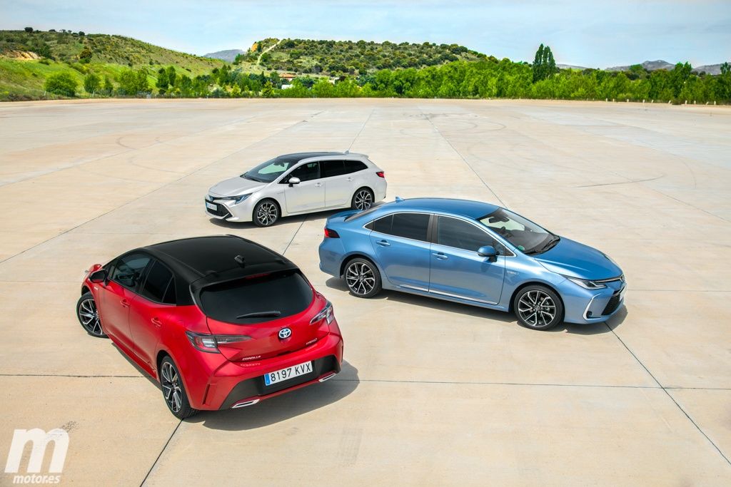 Prueba gama Toyota Corolla 2019 ¿Qué versión comprar? (con vídeo)