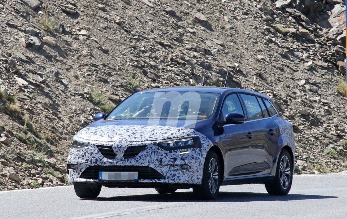 Renault trabaja en el facelift de la variante familiar del Megane Sport Tourer