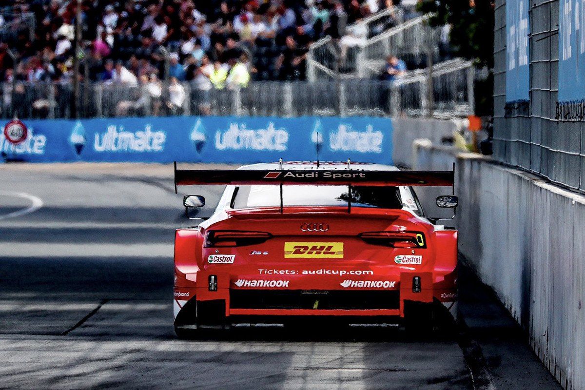 René Rast tira de estrategia para ganar en Norisring