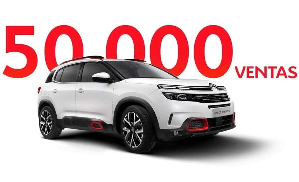 El nuevo Citroën C5 Aircross supera las 50.000 unidades vendidas