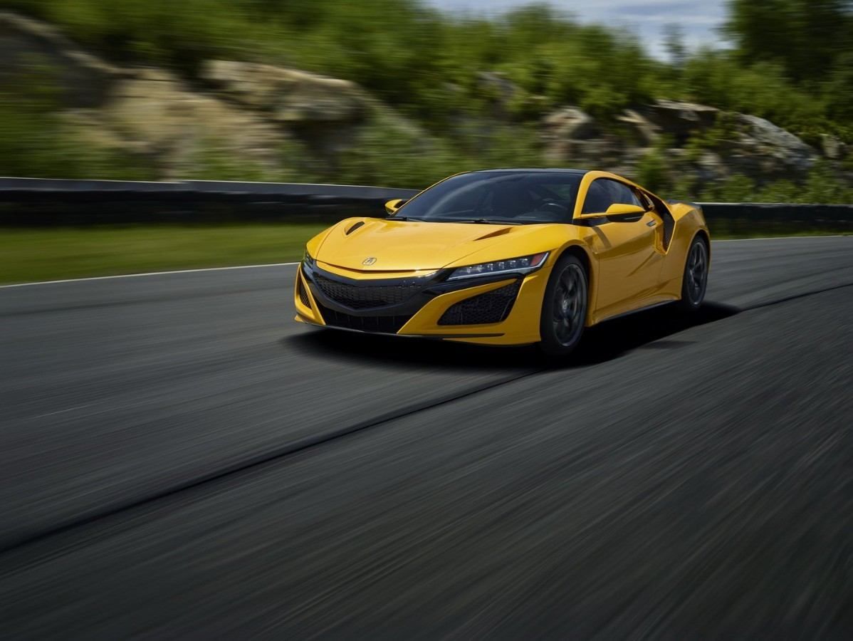 El nuevo Acura NSX 2020 estrena el color amarillo Indy Yellow Pearl