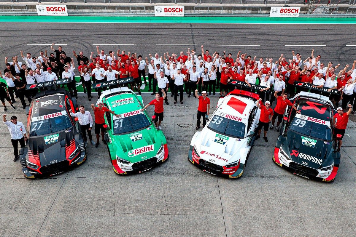 Audi gana el título del DTM mientras Rast y Müller suben su apuesta