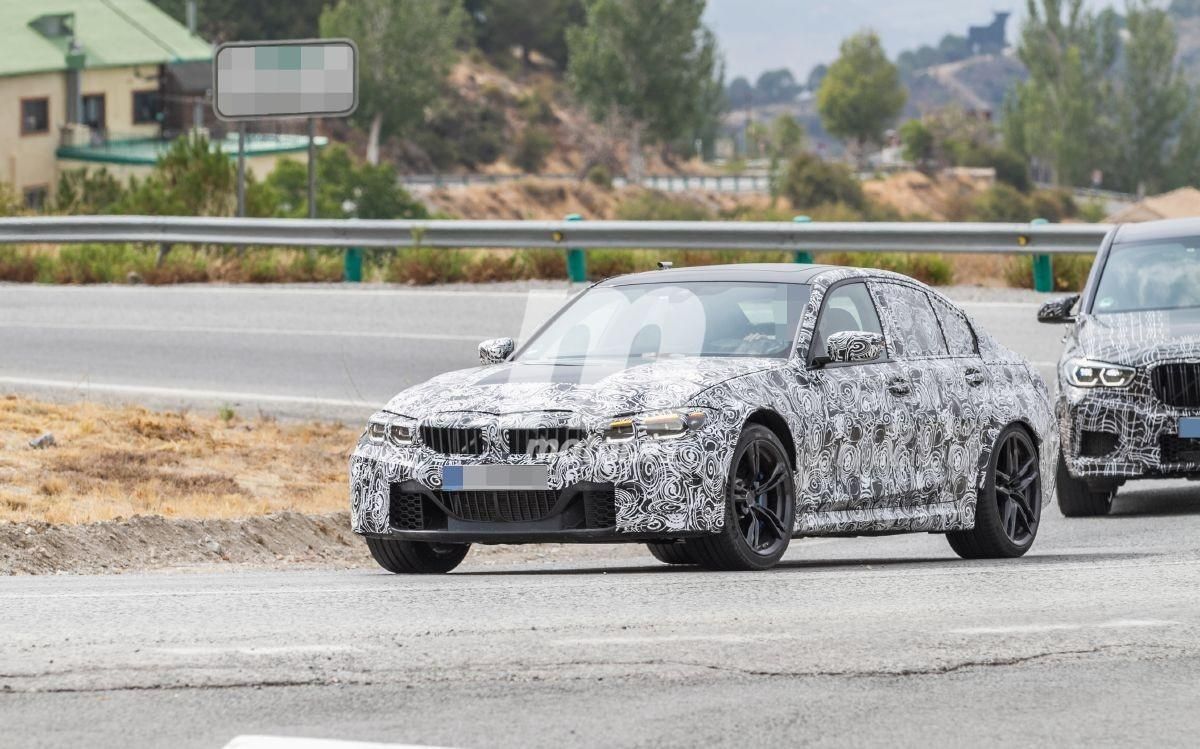 El futuro BMW M3 Berlina descubre parte del diseño frontal