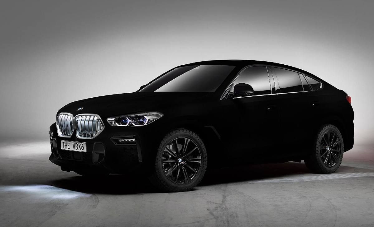 BMW X6 Vantablack VBx2, ¿el coche más negro de mundo?