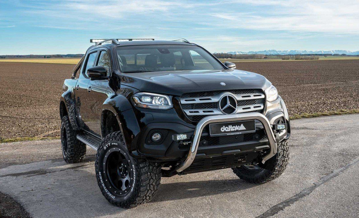 El Mercedes Clase X mejora sus prestaciones off-road gracias a Delta4x4